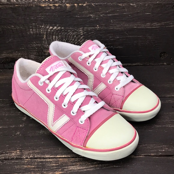 pink vans size 9